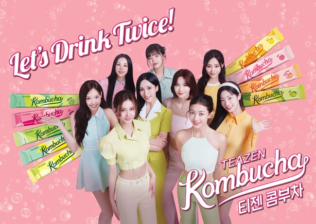TEAZENコンブチャ、TWICEと共に世界へ！
