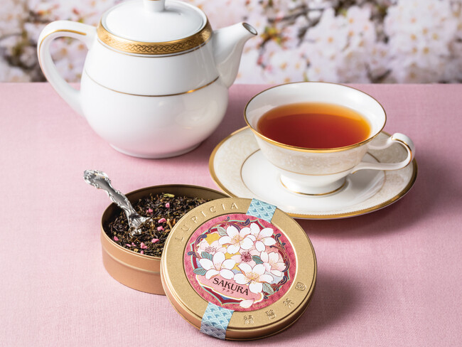 ルピシアの春 2026「桜のお茶」シリーズ　満開の桜が香る紅茶「サクラ」が新登場