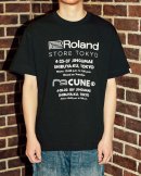 Roland Store Tokyo × CUNE T-Shirt (BLACK) Roland Store Tokyo × CUNE T-Shirt (BLACK)