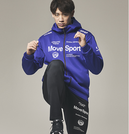 デサントブランド「MoveSport（ムーブスポーツ）」で高揚感あふれる　新・体育服を発表！