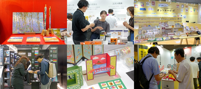 多彩な文具が集結！OEMやオリジナルグッズ製作に関する商談もできる。「ステーショナリー&ペーパーグッズフェア」、「STYLISH文具フェア」を開催