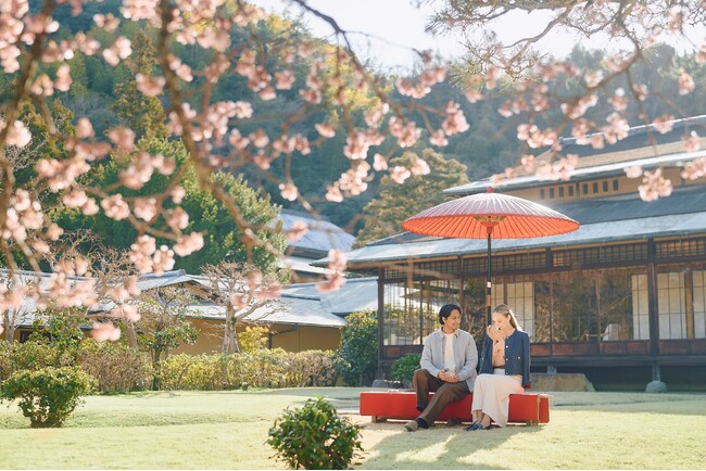 【伊豆長岡温泉 三養荘】春薫る庭に響く和の音色、3月8日（日）一日限りの「庭遊会」を初開催。