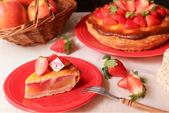 【青山店限定】アップルパイ専門店「グラニースミス」1月15日（いちごの日）より、佐賀県産“いちごさん”を使用した「いちごさんどう2026」限定アップルパイが登場！