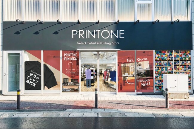 東京に次ぐ2号店！海外ブランドTシャツのセレクトショップ「PRINTONE 福岡」、1月17日（土）オープン！2日間限定「Tシャツ×アートフォト撮影体験」も実施