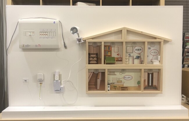 耐震の重要性も訴求する新デモ機「感震ブレーカーデモハウス」１月10日堺市消防出初式で感震ブレーカーの普及を促進