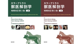 【新刊】獣医解剖学書の世界的スタンダードの最新版！　『カラーアトラス獣医解剖学 増補改訂第３版』を刊行