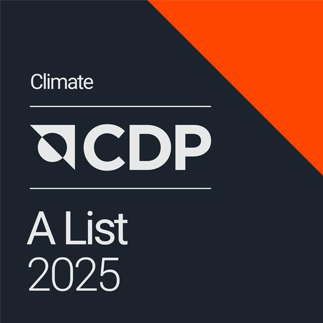 CDPの「気候変動」において最高評価「Aリスト」企業に選定