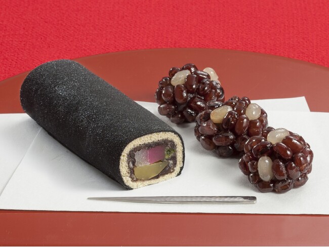 【京菓子處鼓月】節分の縁起物「恵方巻」をイメージした創作和菓子「招福-恵方巻」を数量限定で予約販売