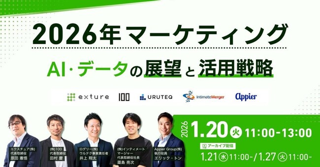 AI導入後、「成果が見えない」「業務に統合できない」企業が増えている──2026年のAI・データ活用を再整理するウェビナーに100が登壇