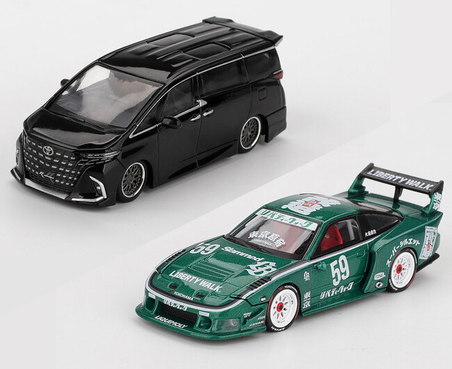 KUHLエアロのアルファード＆ヴェルファイアから最新ショーカーの180SXまで！手軽に楽しめるミニカーMINI GTから新作登場！
