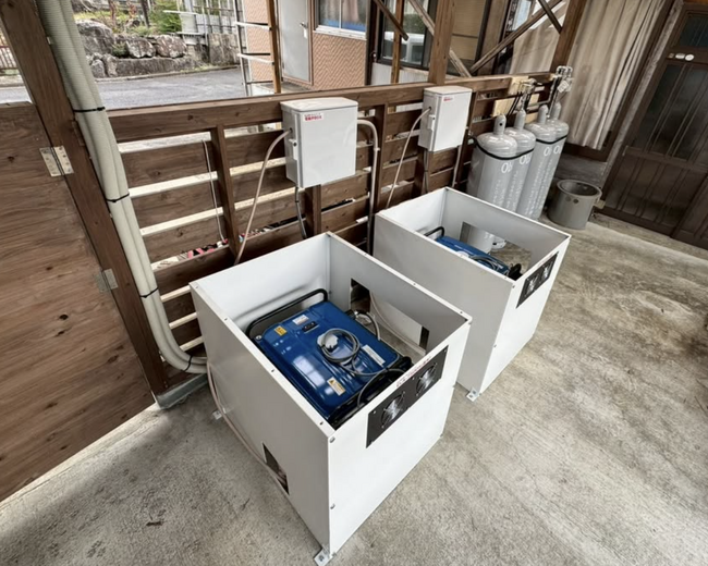 【＜新型発電機＞150時間連続稼働実績・最大300時間連続運転可／停電後わずか40秒で電力が自動復旧】LPガス非常用発電機「ELAシリーズ」が新発売