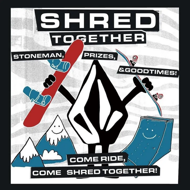 1/18 ボルコム Shred Together！VOLCOMライダーと滑る、特別な1日
