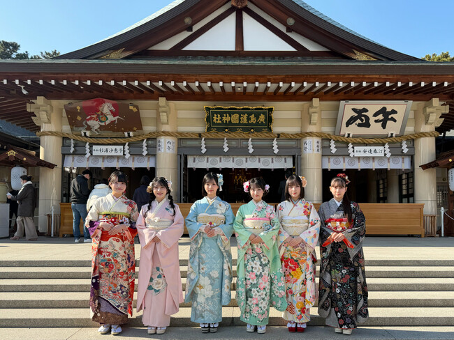 STU48 広島護国神社で成人奉告祭　20歳を迎えた6名が新たな決意を胸に！！