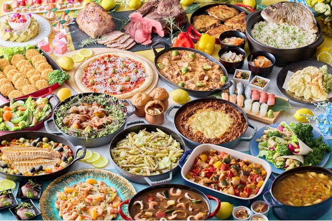 【名古屋】地中海の伝統料理や瀬戸内の食材を使用した“鯛めし・釜揚げしらすピッツァ”を楽しめる！苺や桜を使用した華やかな春色スイーツを満喫「地中海フェア～豊かな海の恵みと魅惑の苺スイーツ～第二弾」開催