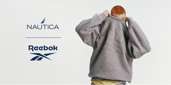 反響を呼んだReebokとNAUTICAのコラボレーション第2弾が登場。ボンディング素材のスウェットコレクションをFREAK’S STOREにて1月16日(金)より発売開始。