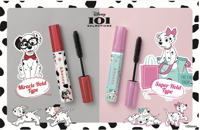 65周年を迎える『101匹わんちゃん』デザイン限定アイテムが＆honeyマトメイクスティックから新登場！