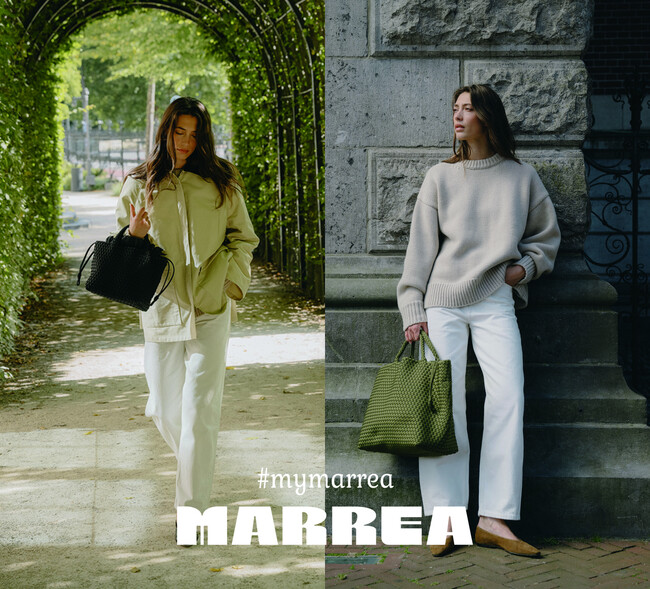 オランダ発バッグブランド「MARREA（マレア）」日本デビューの地・阪急うめだ本店に再登場