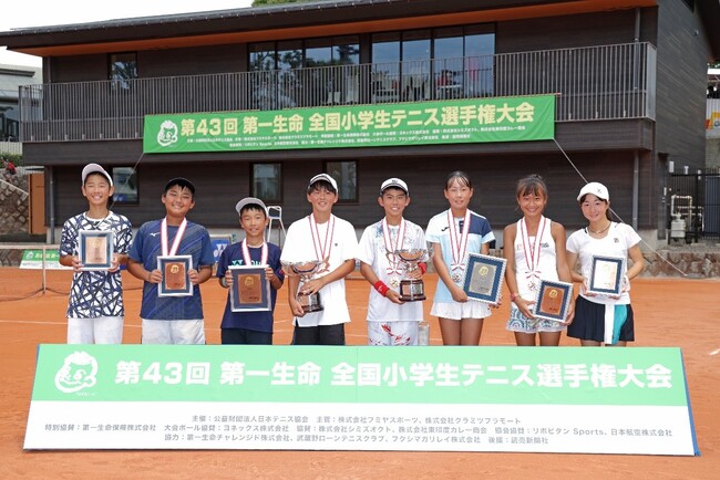 第４４回第一生命全国小学生テニス選手権大会リニューアル開催のお知らせ