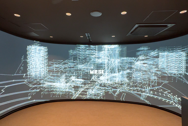 イマーシブ空間を体験できるVRシアター「MIRISE」を開発三井デザインテック株式会社のショールームへ導入