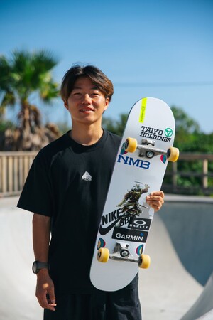 スケートボード・男子パーク永原悠路選手との所属契約を更新