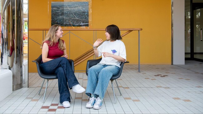 留学生と日常的に学べる「Language Exchange」を実施