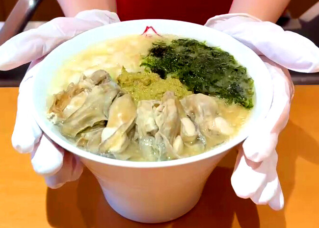 【SNSで話題沸騰中！】福岡の名店「西中洲 御山」の超濃厚牡蠣白湯ラーメン『牡蠣乗せ放題』キャンペーン第2弾を復活開催！