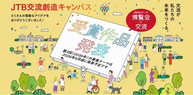 ワクワクする交流をみんなで描こう「第2回JTB交流創造キャンバス」　受賞作品決定