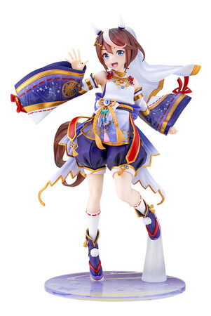 『ウマ娘 プリティーダービー』より、「トウカイテイオー」が和装姿のフィギュアで登場。あみあみにて予約受付中。
