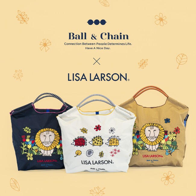 【話題のコラボ】Lisa Larson × Ball&Chainコラボレーションバッグ第二弾が新登場。