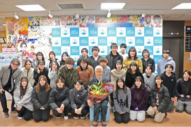 【国際アート＆デザイン大学校】 非常勤講師・薄先生が令和7年度文化庁長官表彰を受賞！校内にて受賞報告会を開催