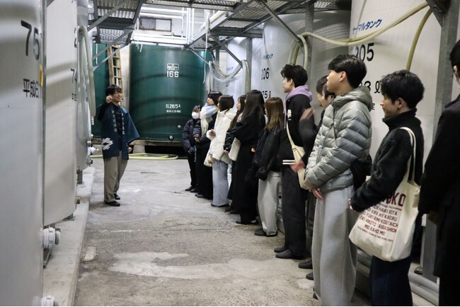 新潟の企業を知り、キャリアを考える― 今代司酒造にて講義・酒蔵見学 ―