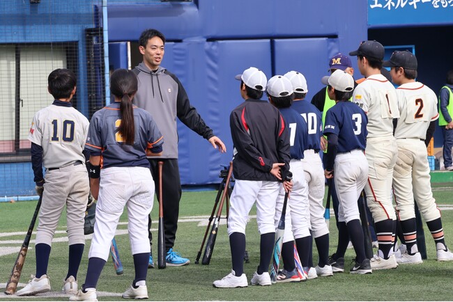 ザムスト、秋山翔吾選手による野球教室（横須賀市共催）をサポート