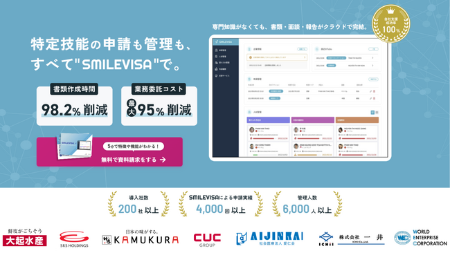 [SMILEVISA]2026年1月5日開始の在留申請オンラインシステム新仕様に特定技能管理システム「SMILEVISA」が対応