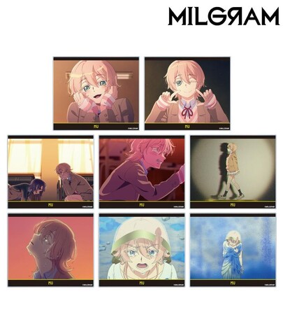 『MILGRAM -ミルグラム-』のトレーディング MV アクリルカード ムウ『ペイン』などの受注を開始！！アニメ・漫画のオリジナルグッズを販売する「AMNIBUS」にて