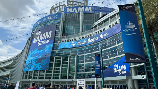 世界最大規模の楽器見本市『2026 NAMM Show』出展のお知らせ