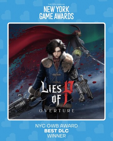 NEOWIZ『Lies of P: Overture』、New York Game Awardsで最優秀DLC賞を受賞！