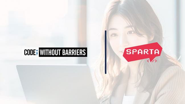 TeamSparta、日本マイクロソフトの「Code; Without Barriers in Japan (CWBJ)」の公式パートナーに認定