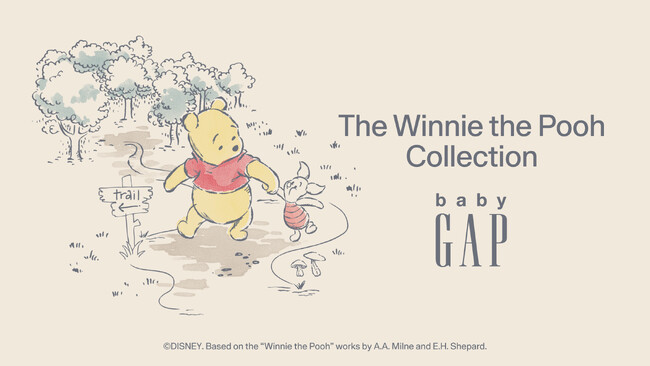 Gap、くまのプーさん生誕100周年を記念したベビー向けの「Gap x Disney - The Winnie the Pooh Collection」を1月20日(火)より順次発売