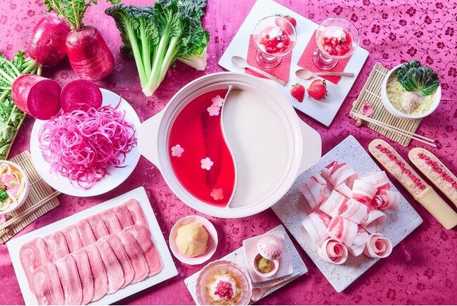 【しゃぶしゃぶ温野菜 イベントレポート】累計120万食超！今年13年目の「梅しゃぶ」シリーズと新作「鶏白湯しゃぶ」が初春限定“紅白二彩鍋”として登場
