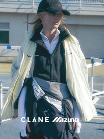 「CLANE × MIZUNO」 初のコラボレーションアイテムの発売が決定！