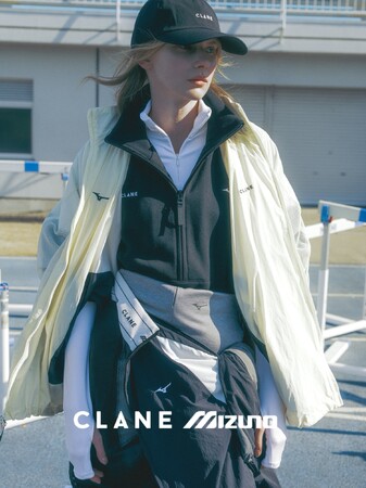 「CLANE × MIZUNO」 初のコラボレーションアイテムの発売が決定！ウエアからシューズまで、2026SS コレクションを1月30日(金) より先行予約販売いたします。