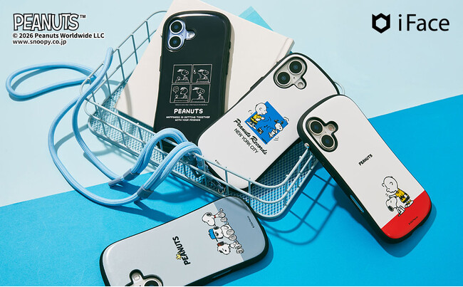 「iFace」から 『PEANUTS』の新デザインのスマホケースが登場！