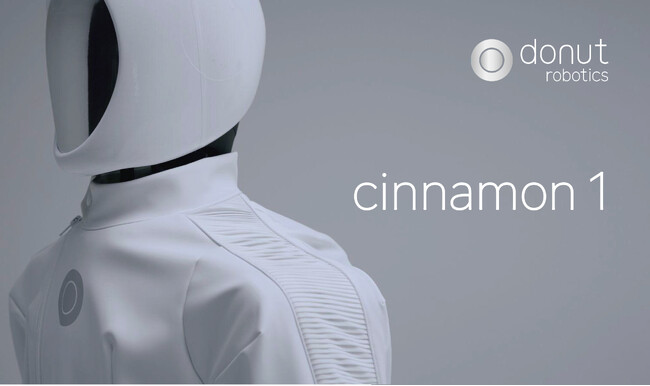 ドーナッツロボティクス、日本ブランドのヒューマノイド『cinnamon 1』を発表　世界初のジェスチャーコントロール搭載のヒューマノイドを年内に市場投入