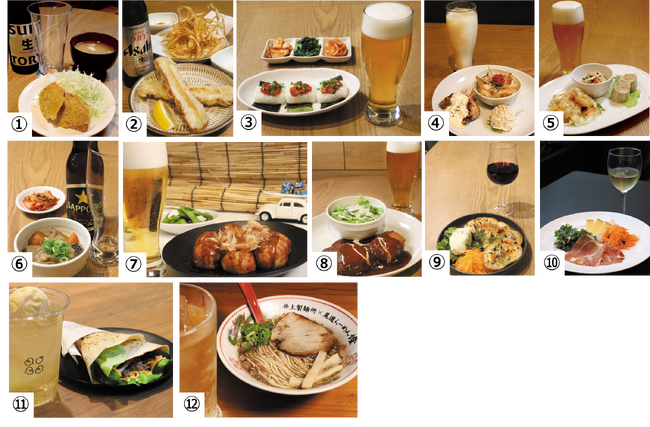 「ちょい飲み手帖」を手に入れたら、まずは杜の街グレースへ!