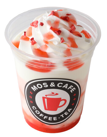 モスバーガー＆カフェで2種類のドリンクを期間限定発売「デザートシェイク いちご ～とちあいかソース使用～」「練乳いちごみるく ～ とちあいか ～」