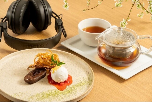 TAICHIRO MORINAGA×SiKiTO CAFE共同企画「感性をひらく、味覚と音楽の新感覚体験コース」＆物品販売