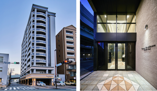大規模賃貸シリーズの居住用ブランド「Totsu Residence」が福岡初展開「Totsu Residence Hakata East」