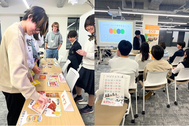 防災をテーマに大学生と中高校生が国際交流イベントに出展。多文化の視点から、災害時の課題を来場者と考える