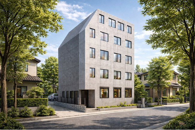 投資用建築の「実例」としても必見！RC造5階建て・14戸 賃貸住宅完成見学会開催