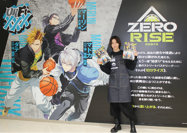 『ZERO RISE』マドカ役・笹森裕貴がアニメイト池袋本店の1日店長に就任!